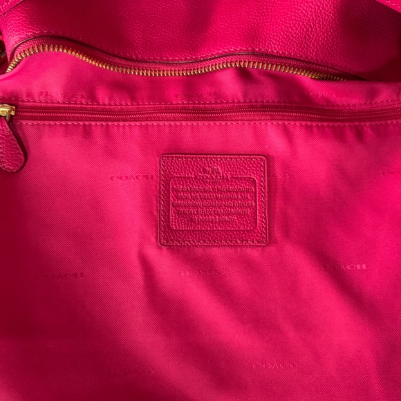 Coach Pebble Leather Shoulder and Crossbody Bag - Picture 3 of 11